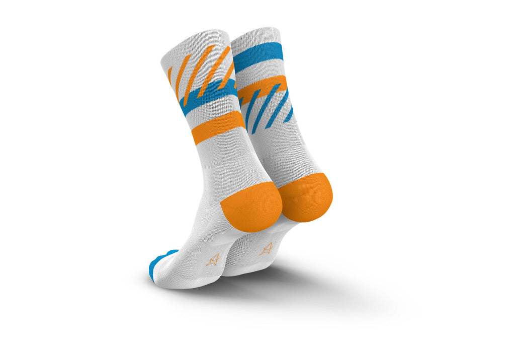 RUNNING DISRUPTS WHITE BLUE ORANGE Running High-Cut INCYLENCE