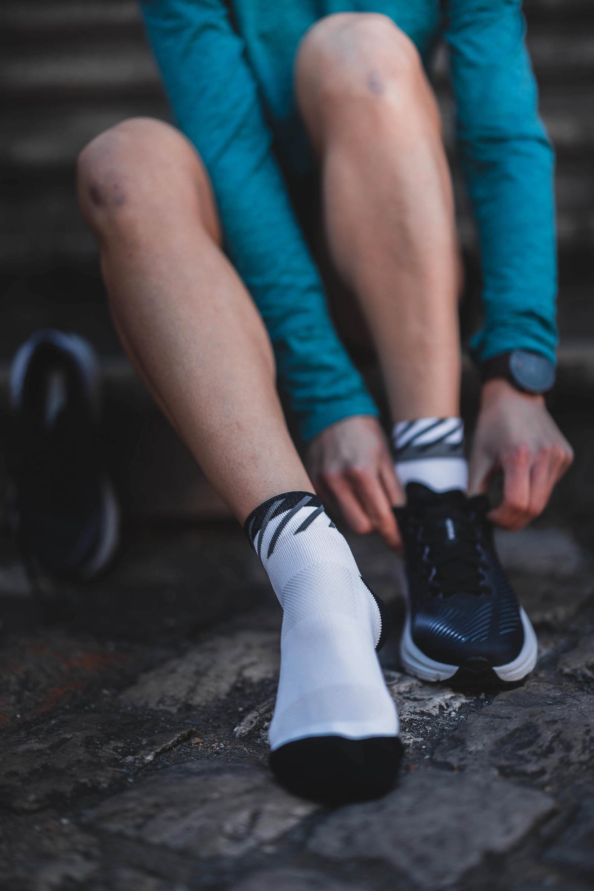 RUNNING DISRUPTS SHORT WHITE Running Low-Cut INCYLENCE