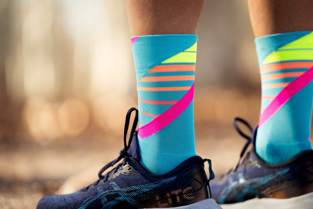 RUNNING LADDERS BLUE PINK Running High-Cut INCYLENCE