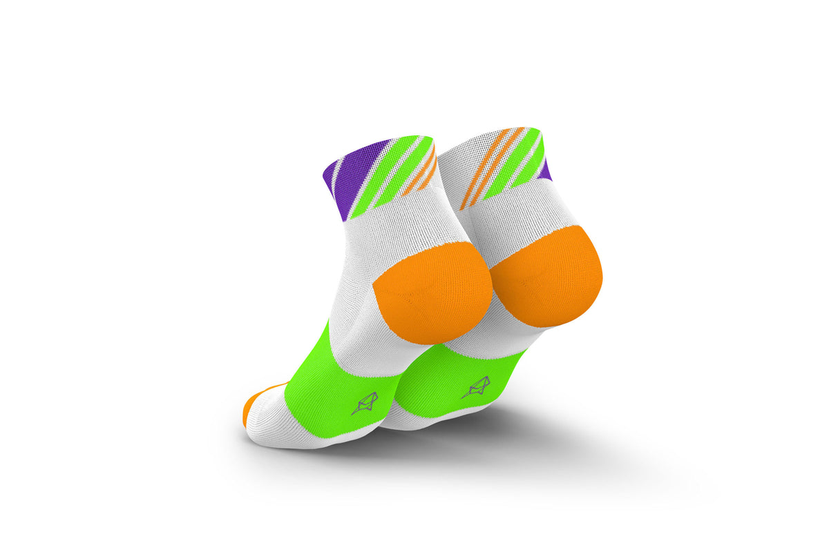 RUNNING LADDERS SHORT ORANGE GREEN Running Low-Cut INCYLENCE