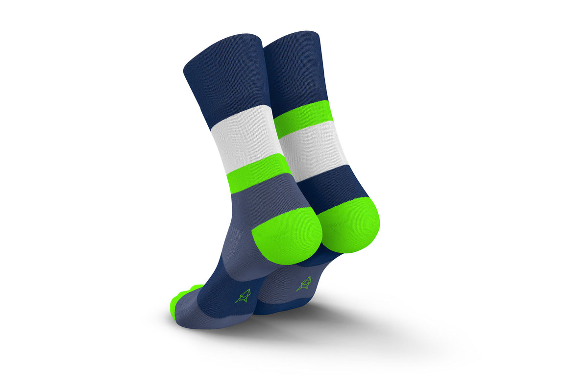 RUNNING BANDS NAVY GREEN Running High-Cut INCYLENCE