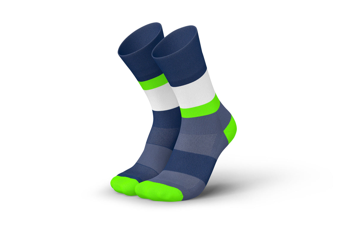 RUNNING BANDS NAVY GREEN Running High-Cut INCYLENCE