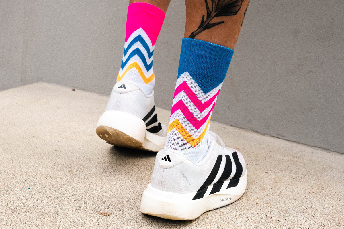 RUNNING VOLTS BLUE PINK Running High-Cut INCYLENCE