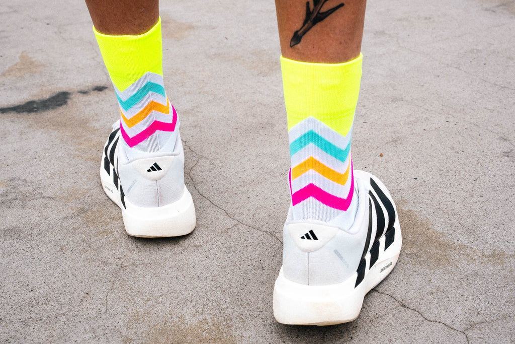 RUNNING VOLTS CANARY PINK Running High-Cut INCYLENCE