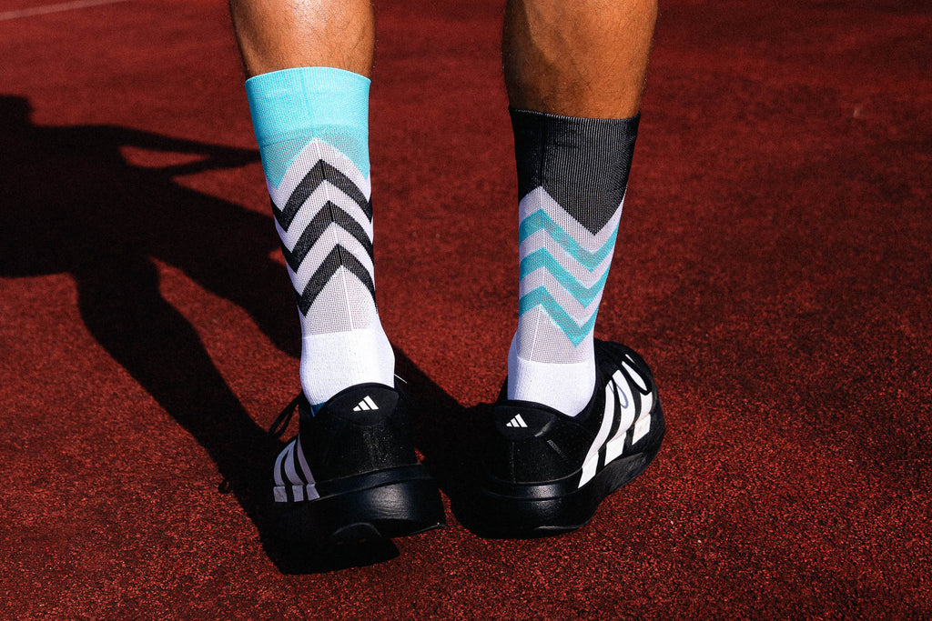 RUNNING VOLTS CYAN BLACK Running High-Cut INCYLENCE
