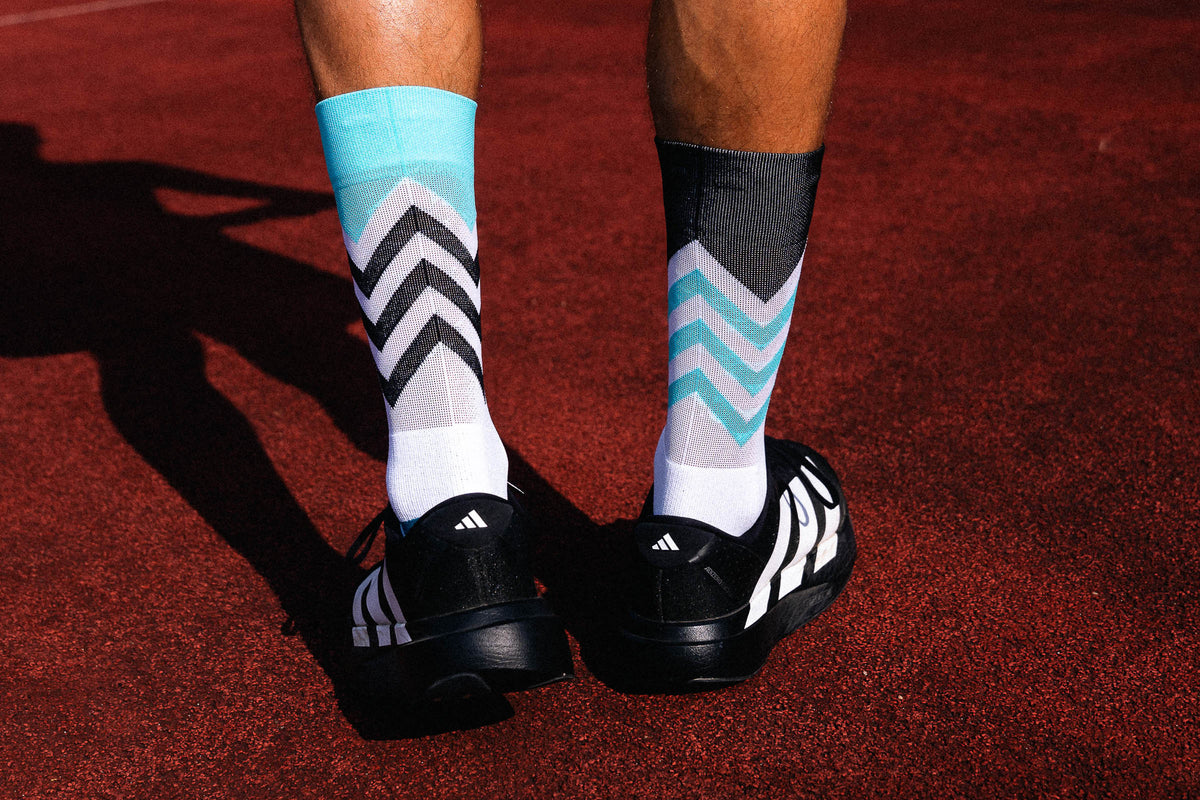 RUNNING VOLTS CYAN BLACK Running High-Cut INCYLENCE