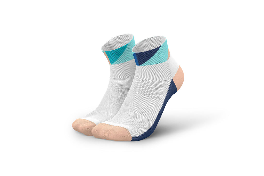 RUNNING POLYGONS SHORT NAVY MINT Running Low-Cut INCYLENCE