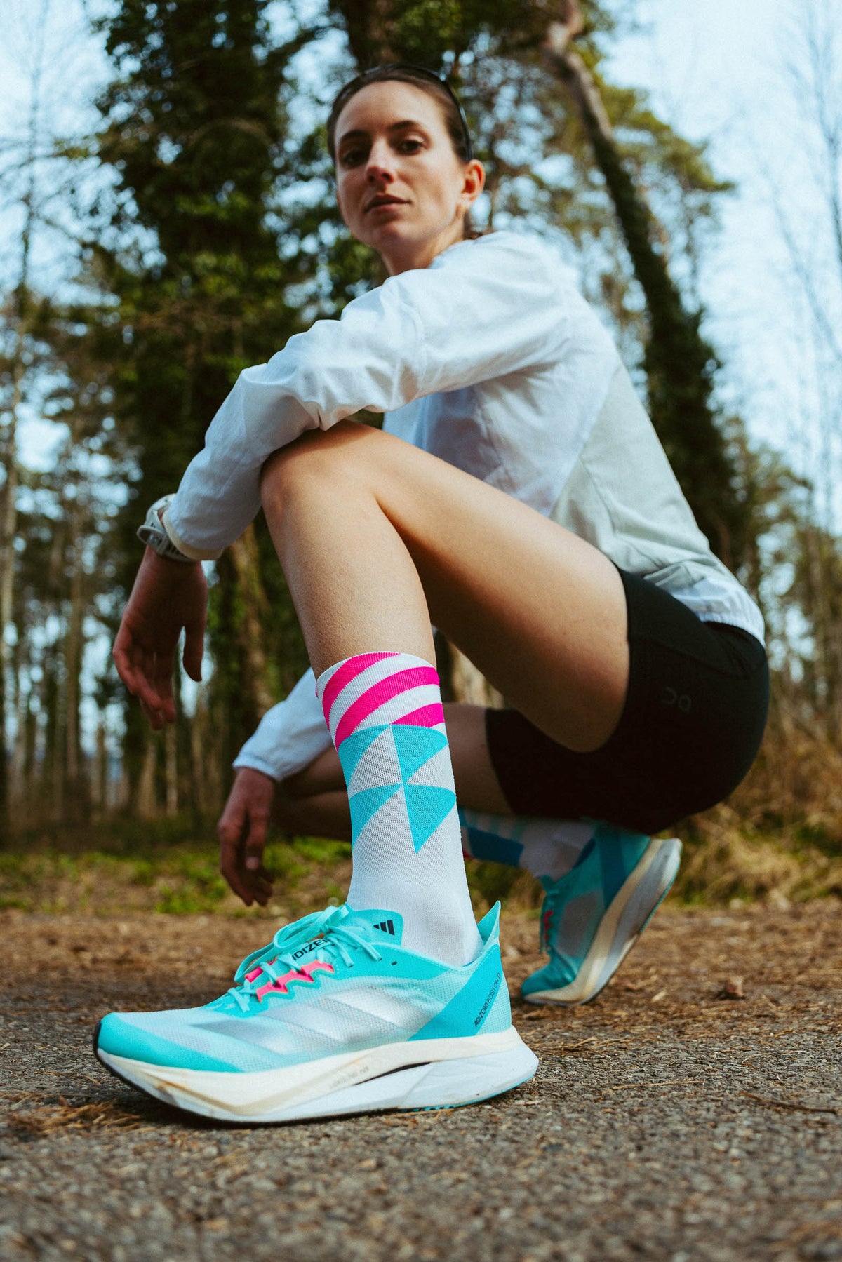 ULTRALIGHT ELEMENTS WHITE BLUE PINK Ultralight High-Cut INCYLENCE