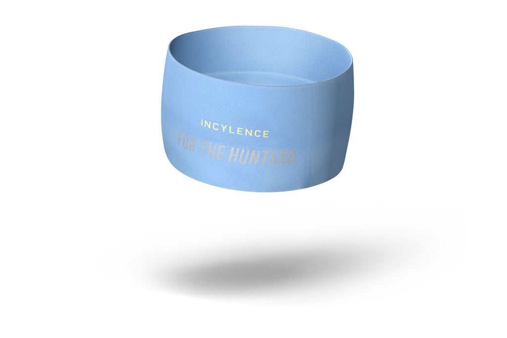HEADBAND V1 SKY BLUE YELLOW BREIT Headband Wide INCYLENCE