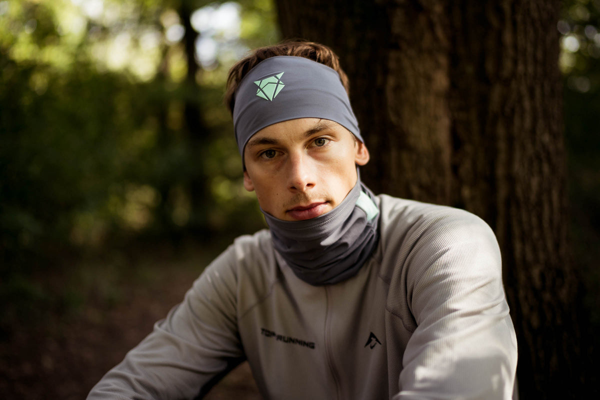 HEADBAND V1 GREY MINT GREEN BREIT Headband Wide INCYLENCE