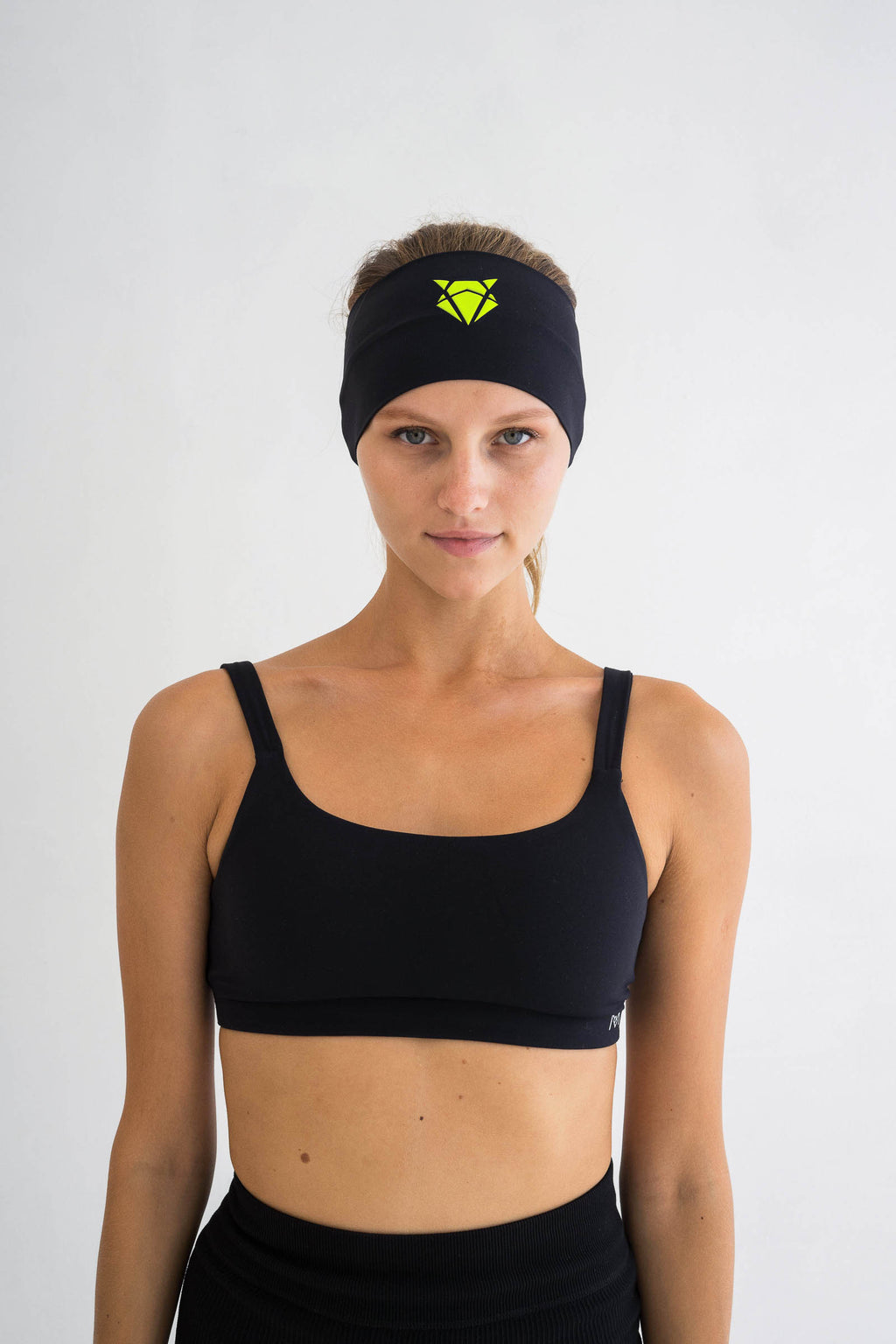 HEADBAND V2 BLACK CANARY WIDE Headband Wide INCYLENCE