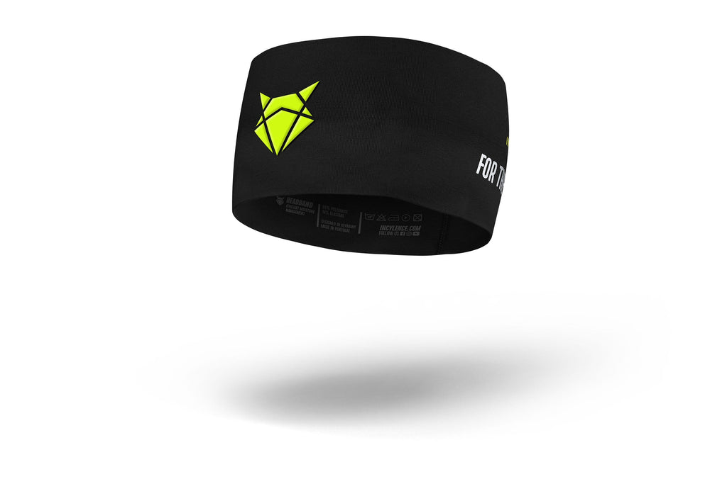 HEADBAND V2 BLACK CANARY WIDE Headband Wide INCYLENCE