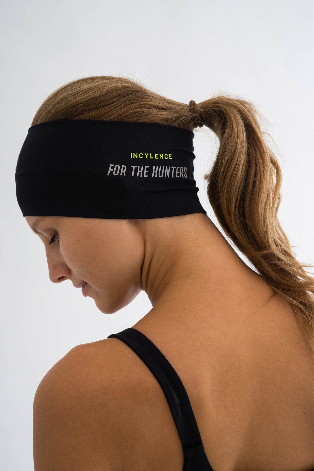 HEADBAND V2 BLACK CANARY WIDE Headband Wide INCYLENCE