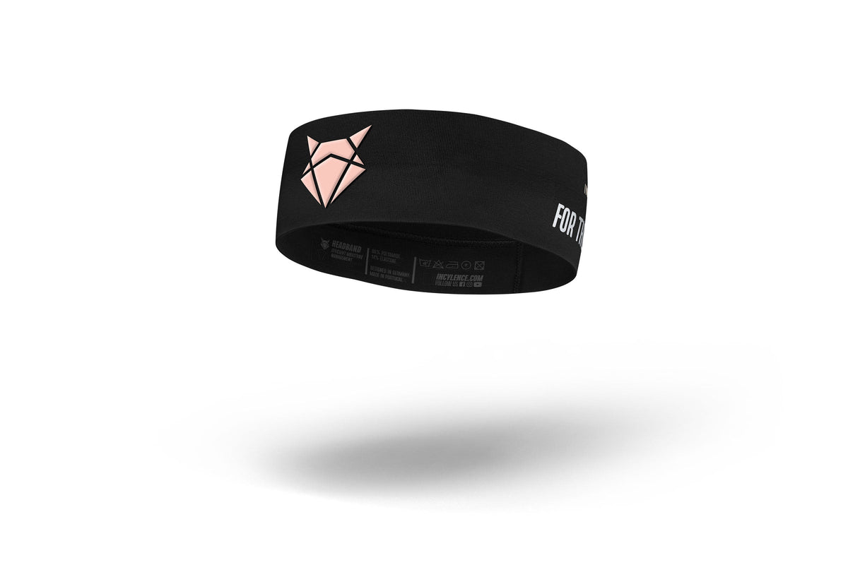 HEADBAND V2 BLACK LIGHT PINK NARROW Headband Narrow INCYLENCE