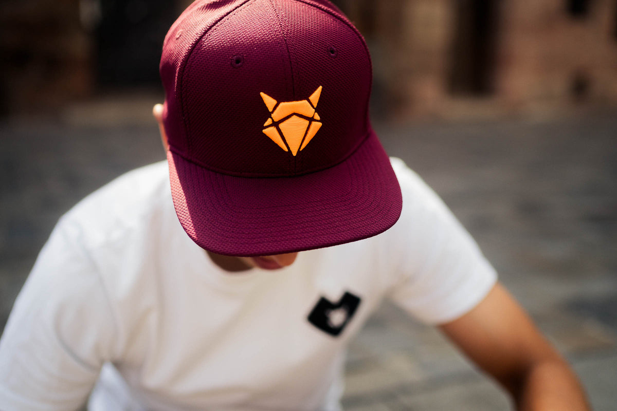 CAP ELEMENTS V2 DARK RED ORANGE Lifestyle Cap INCYLENCE
