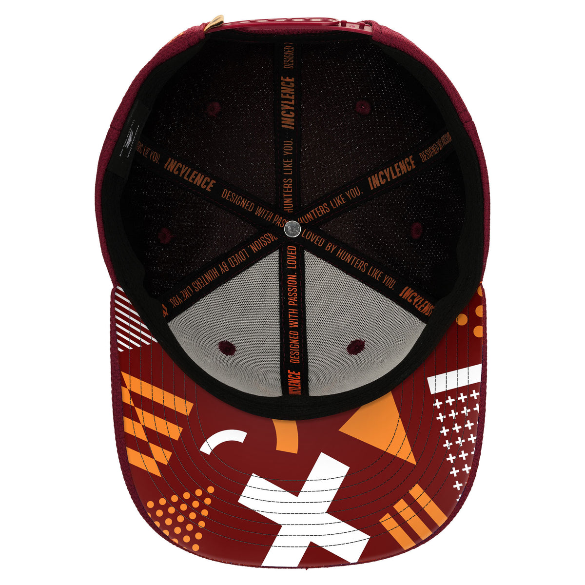 CAP ELEMENTS V2 DARK RED ORANGE Lifestyle Cap INCYLENCE