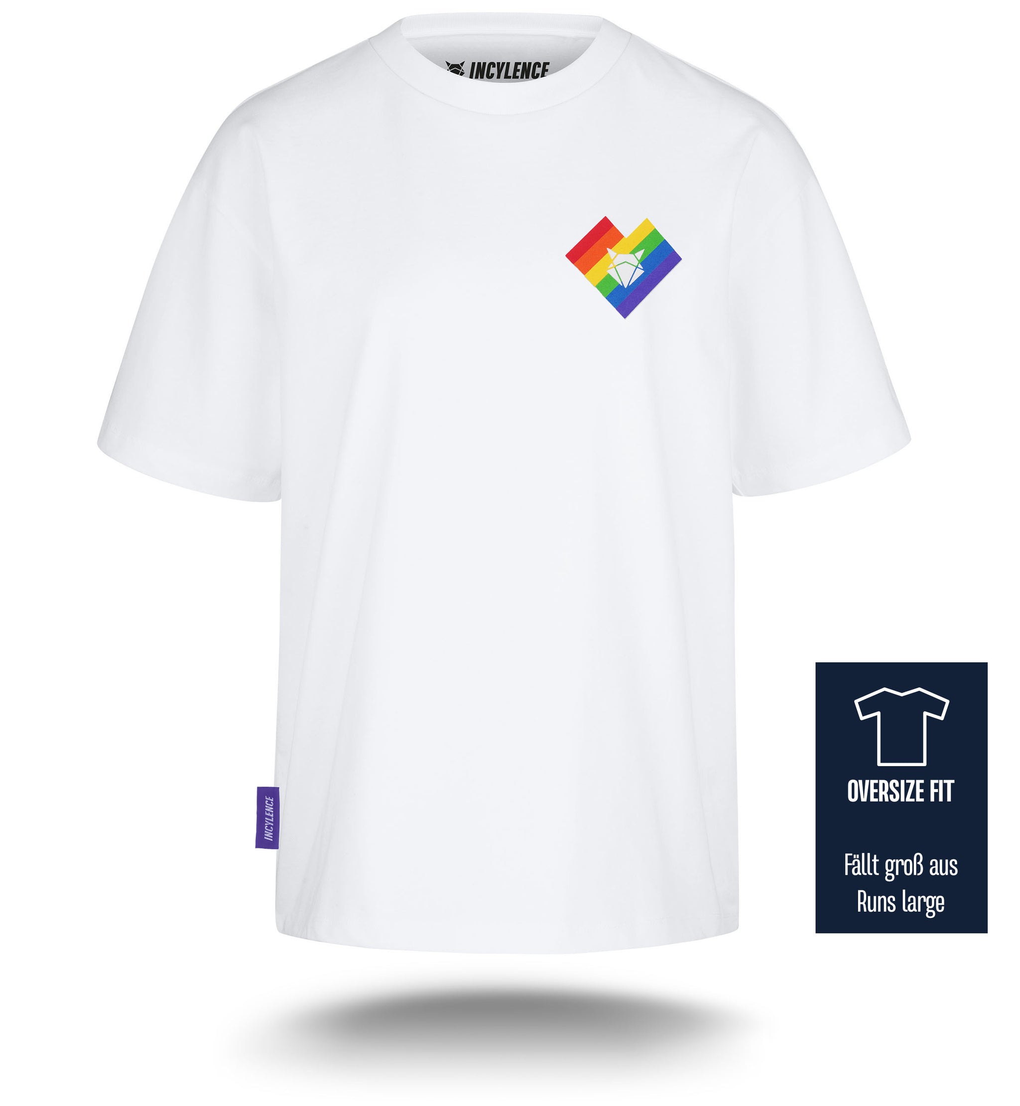 PRIDE Limited Edition T-Shirt | Oversized Unisex Tee with Back