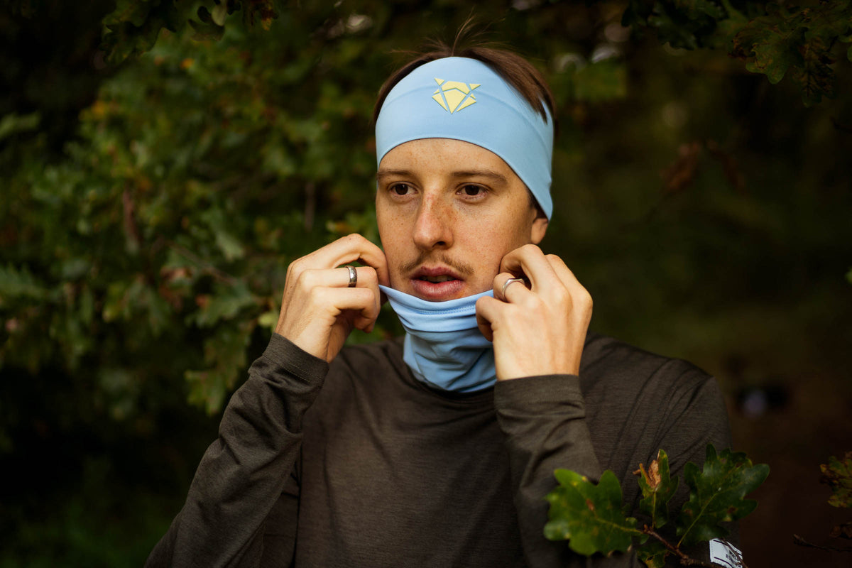 NECK TUBE V1 SKY BLUE YELLOW Neck Tube INCYLENCE