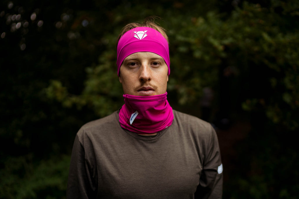 NECK TUBE V1 MAGENTA WHITE Neck Tube INCYLENCE
