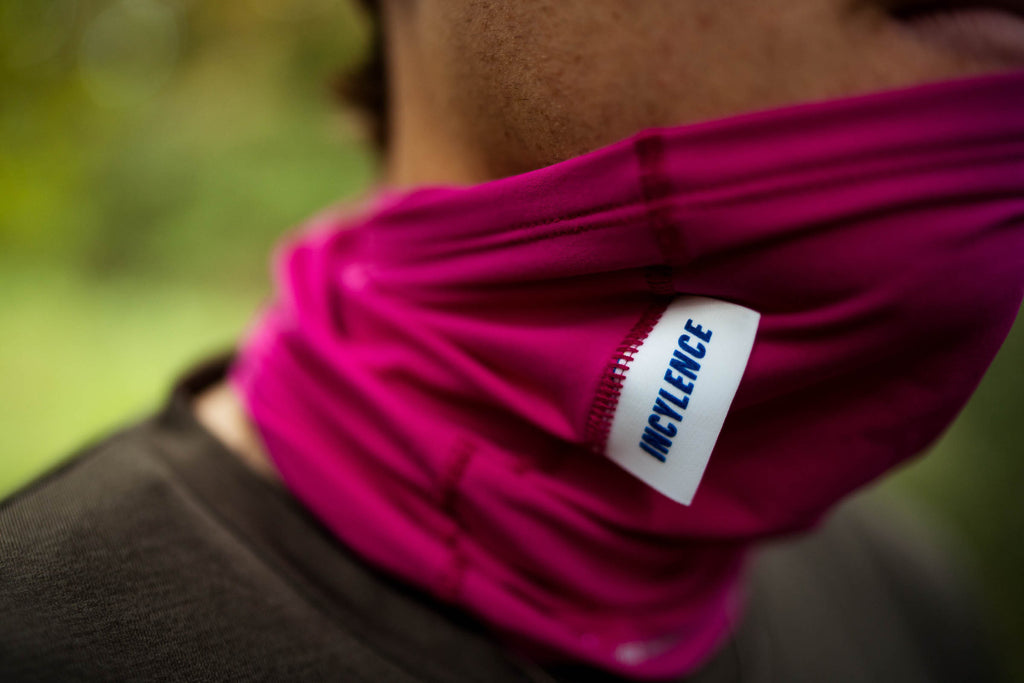 INCYLENCE NECK TUBE V1 MAGENTA WHITE Neck Tube INCYLENCE
