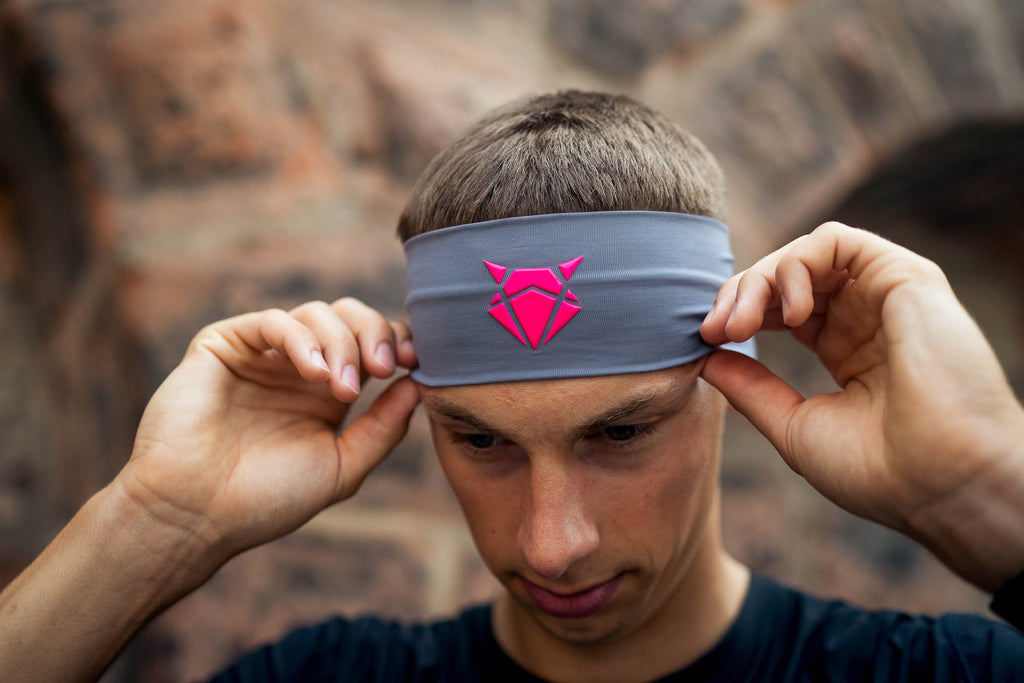 INCYLENCE HEADBAND V1 ZUCCHERO PINK SCHMAL Headband INCYLENCE