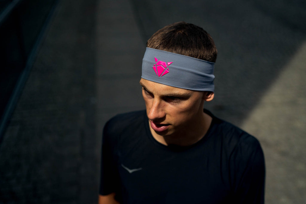 INCYLENCE HEADBAND V1 ZUCCHERO PINK SCHMAL Headband INCYLENCE   