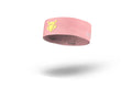 HEADBAND V2 LIGHT PINK YELLOW NARROW