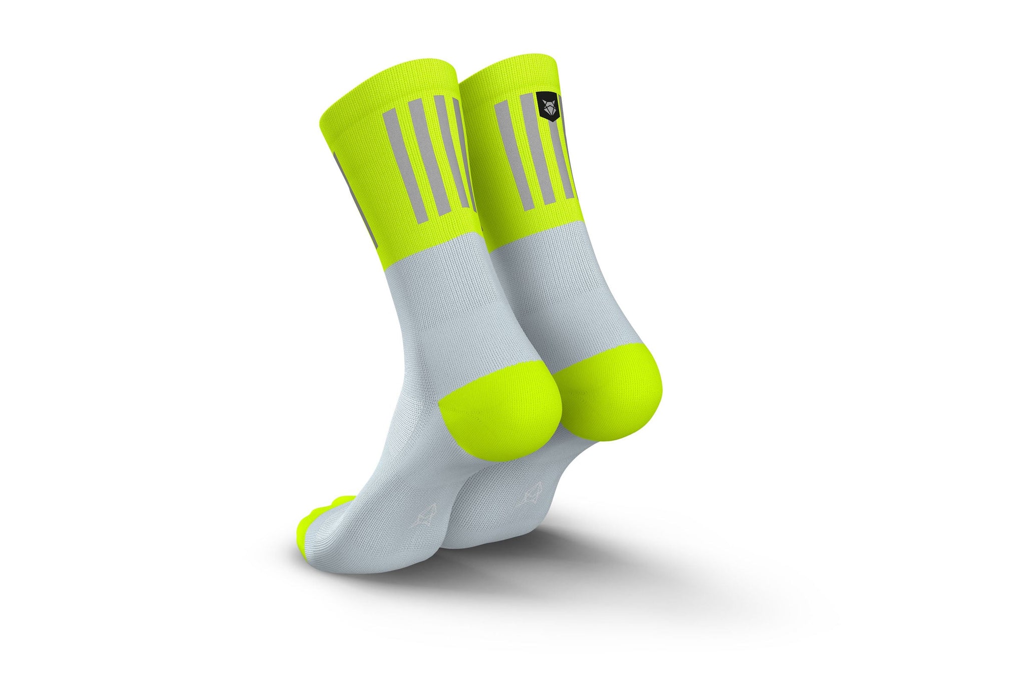 さらに100円引き◆NERDY◆Colorblock Woven Warmup High-Viz Socks | Visible Running Socks with Reflectors