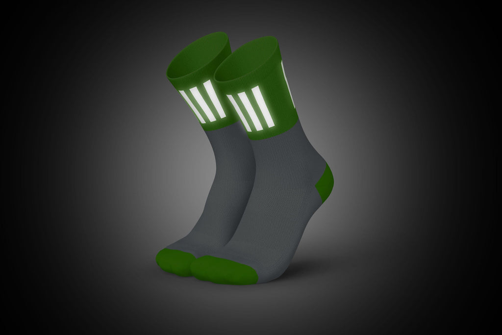 INCYLENCE HIGH-VIZ V3 GREEN Socks INCYLENCE