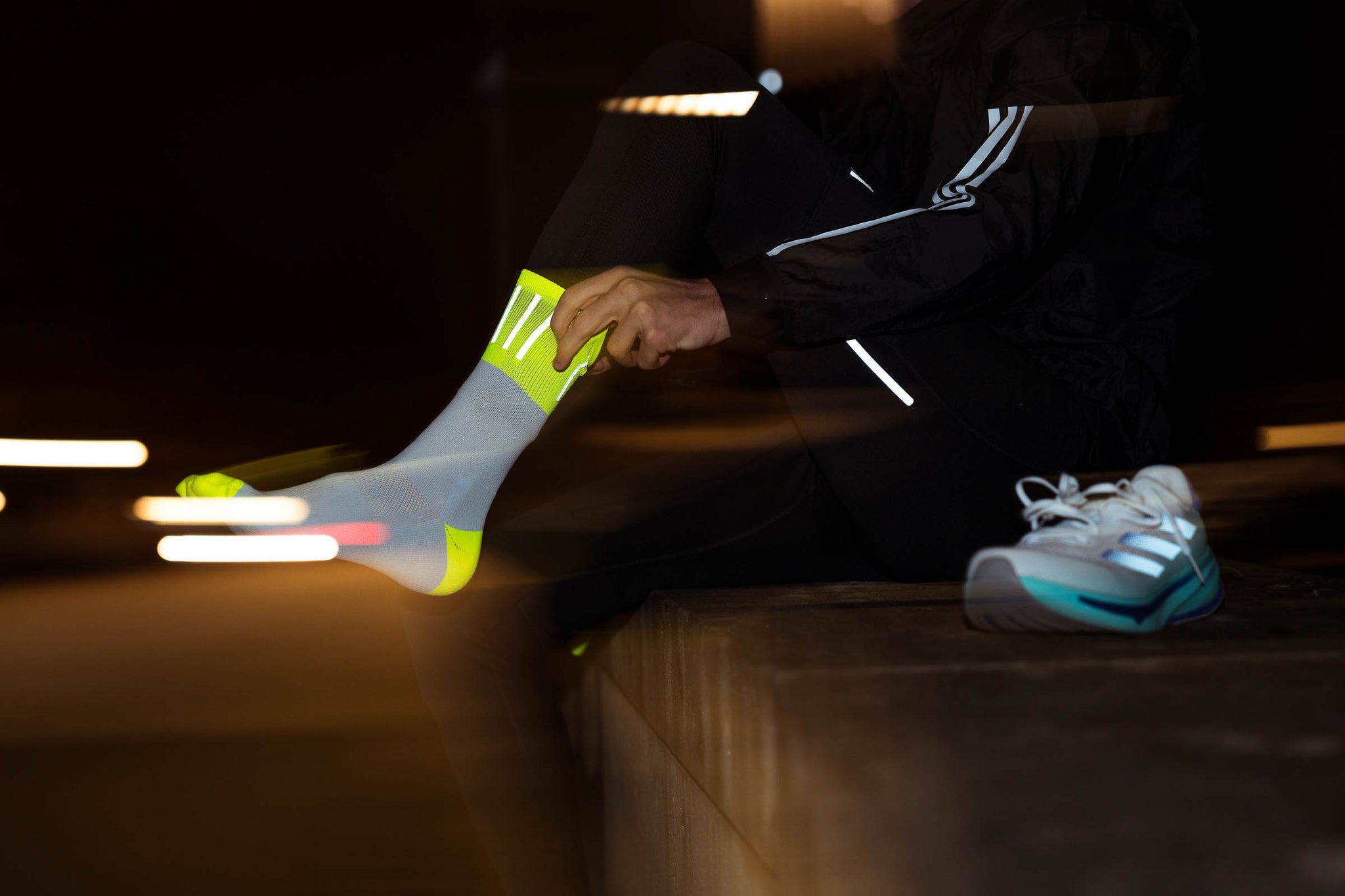 High-Viz Socks | Visible Running Socks with Reflectors
