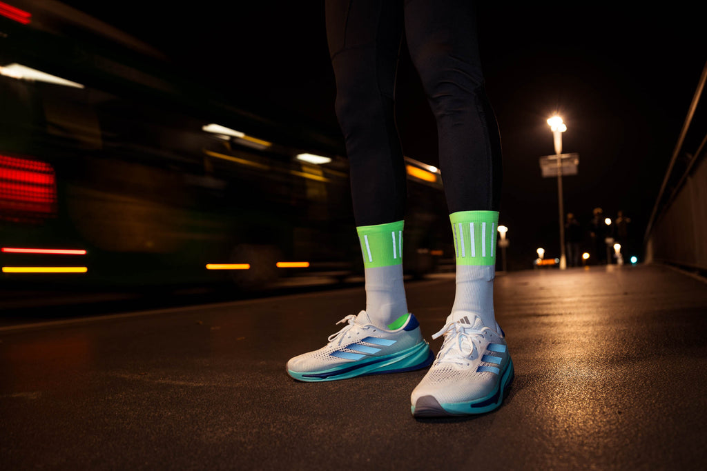 INCYLENCE HIGH-VIZ V3 GREEN Socks INCYLENCE