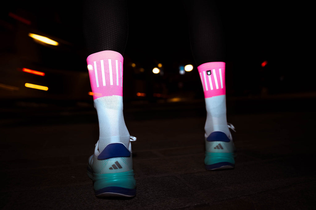 INCYLENCE HIGH-VIZ V3 PINK Socks INCYLENCE   