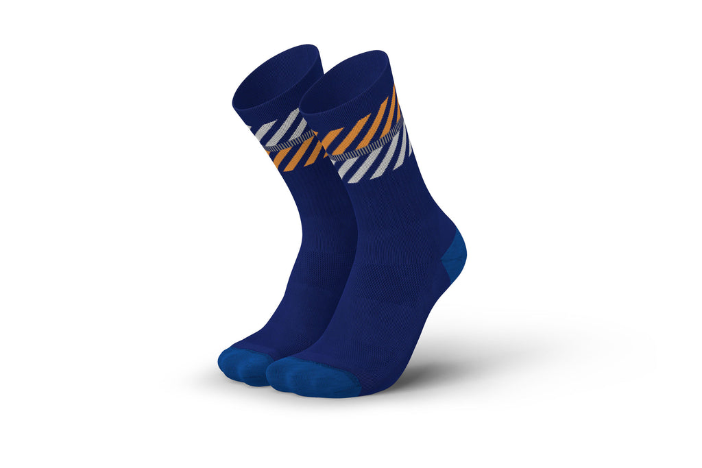 INCYLENCE MERINO LIGHT LANES NAVY ORANGE Merino Light INCYLENCE