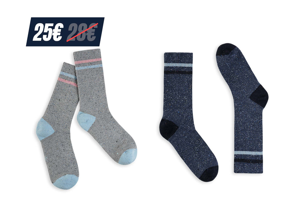 INCYLENCE BUNDLE TIMELESS COMFORT DUO Socks INCYLENCE