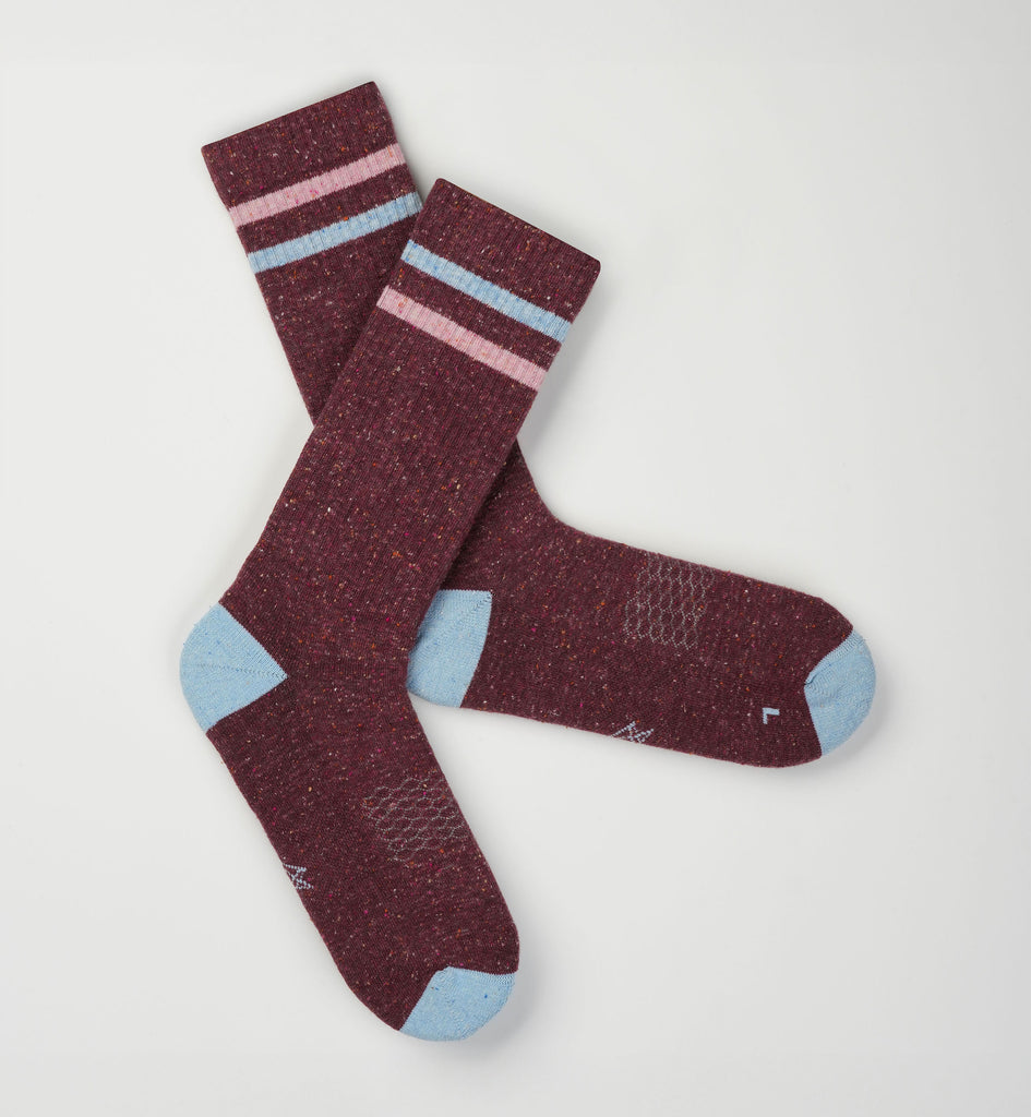 INCYLENCE LIFESTYLE ONE BORDEAUX BLUE Socken INCYLENCE