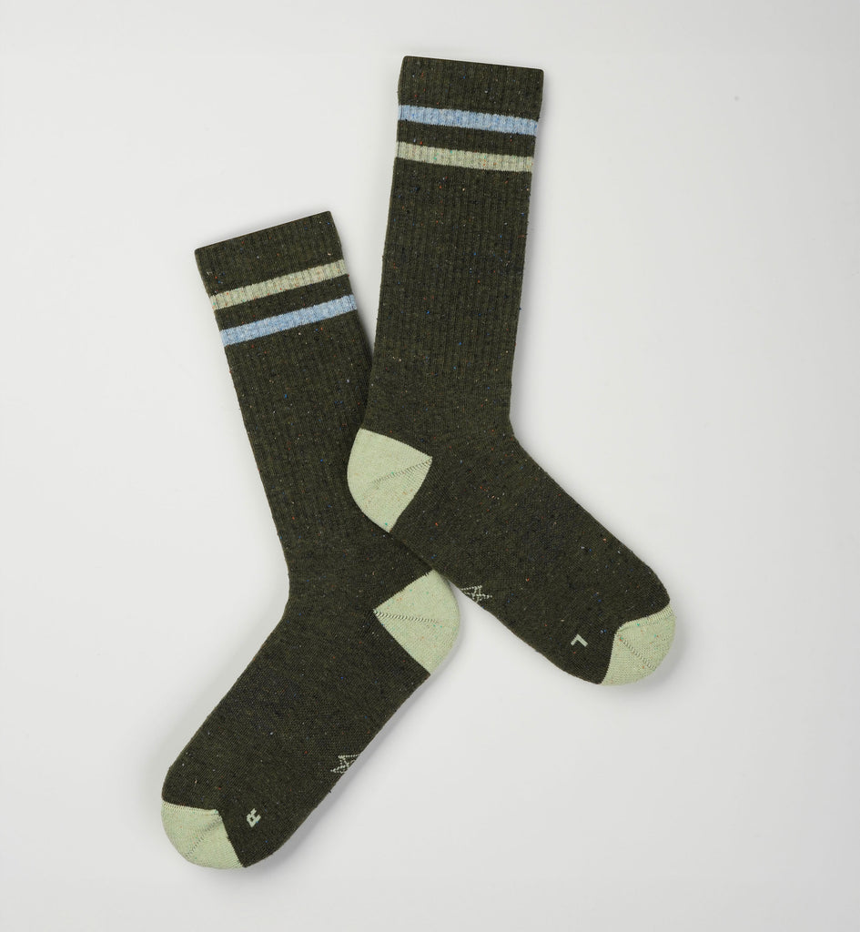 INCYLENCE LIFESTYLE ONE FOREST LIGHT GREEN Socken INCYLENCE