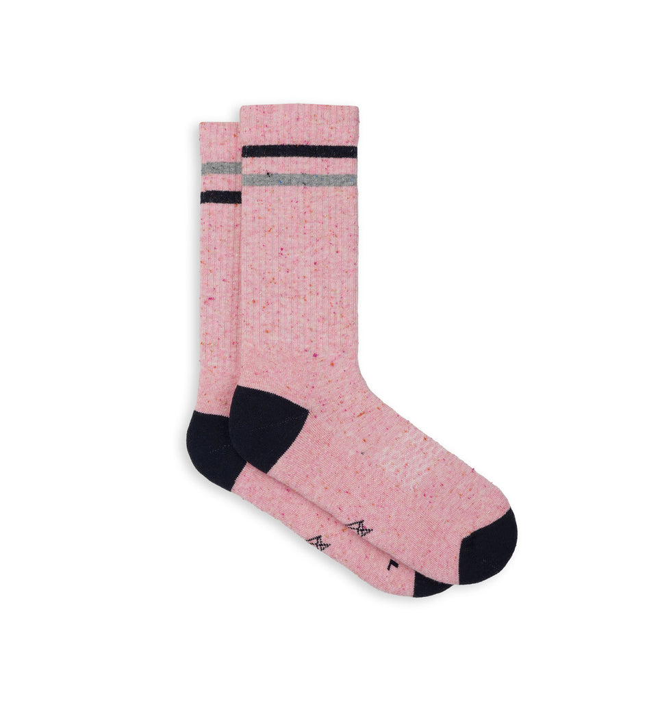 INCYLENCE LIFESTYLE ONE LIGHT PINK BLACK Socken INCYLENCE