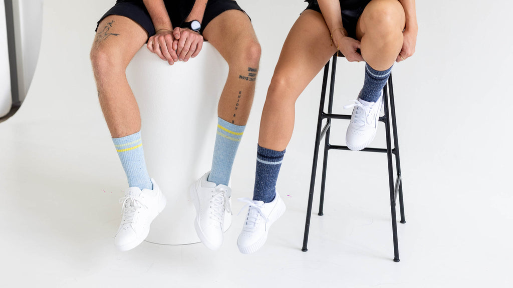 INCYLENCE LIFESTYLE ONE NAVY BLUE MINT Socks INCYLENCE