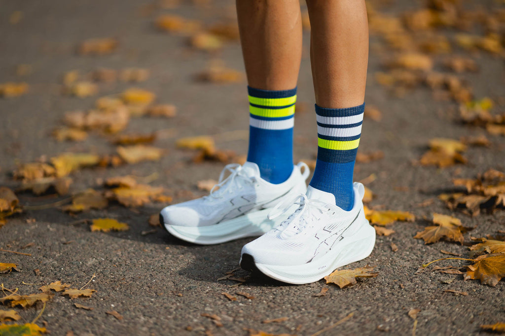 INCYLENCE MERINO STRIVE BLUE CANARY Socks INCYLENCE   