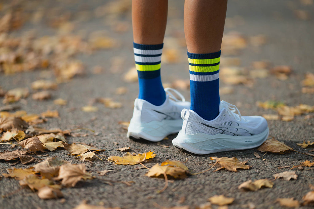 INCYLENCE MERINO STRIVE BLUE CANARY Socks INCYLENCE   