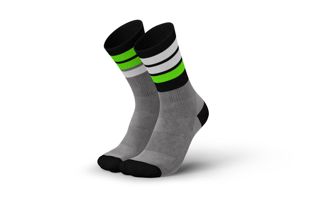 INCYLENCE MERINO STRIVE LIGHT GREY NEON GREEN Merino INCYLENCE