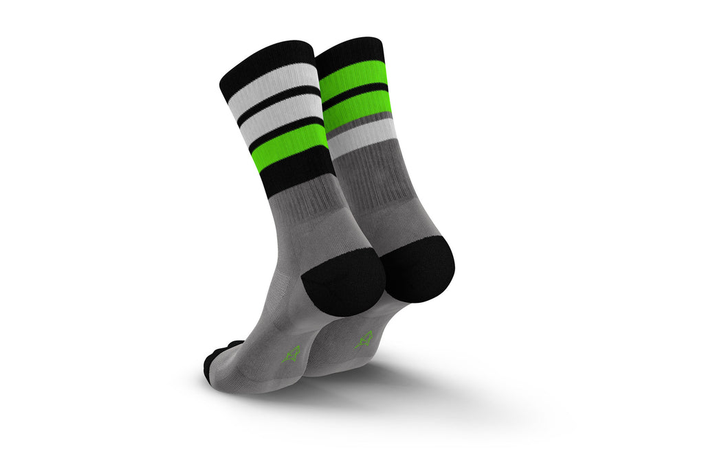 INCYLENCE MERINO STRIVE LIGHT GREY NEON GREEN Merino INCYLENCE