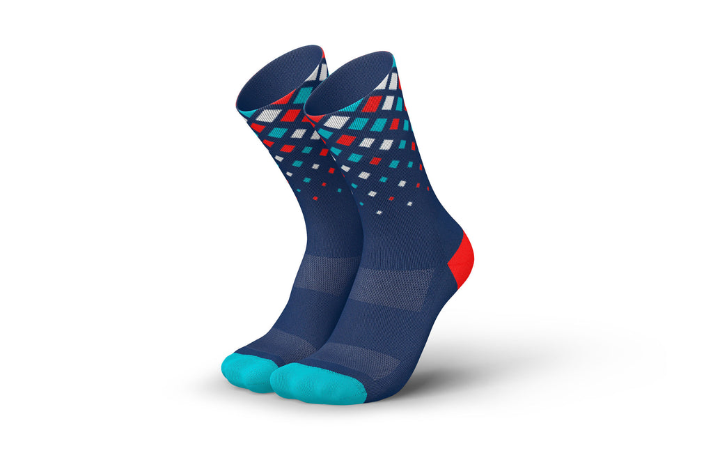 INCYLENCE RUNNING CRYSTALS NAVY CYAN INFERNO Running High-Cut INCYLENCE