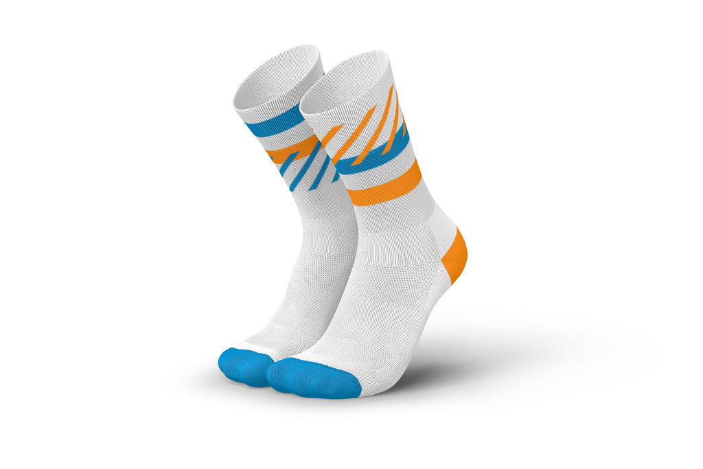 INCYLENCE RUNNING DISRUPTS WHITE BLUE ORANGE Running High-Cut INCYLENCE