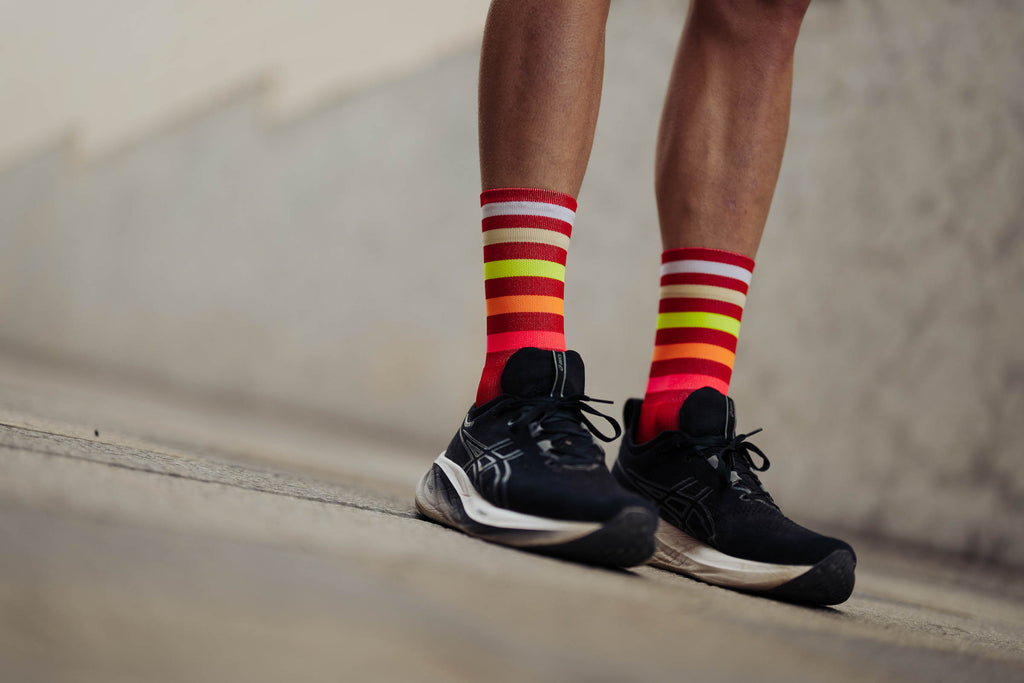 INCYLENCE RUNNING LEVELS SUNSET Socks INCYLENCE