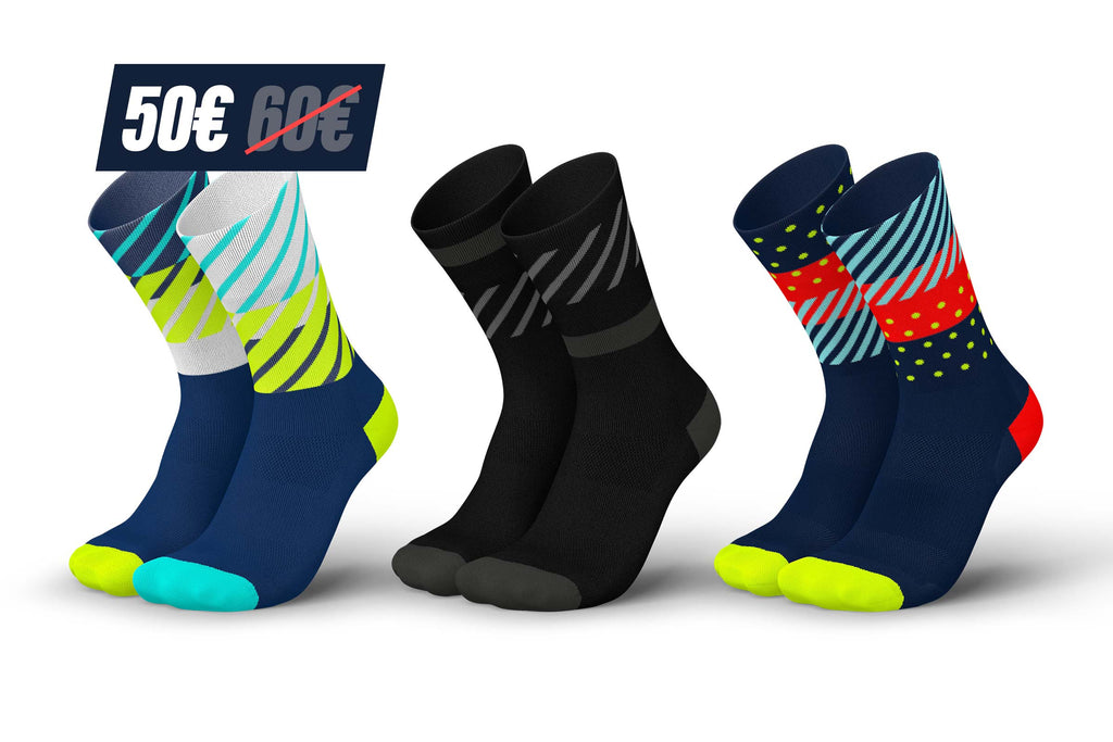 INCYLENCE BUNDLE DEEP TONE TRIO Socks INCYLENCE