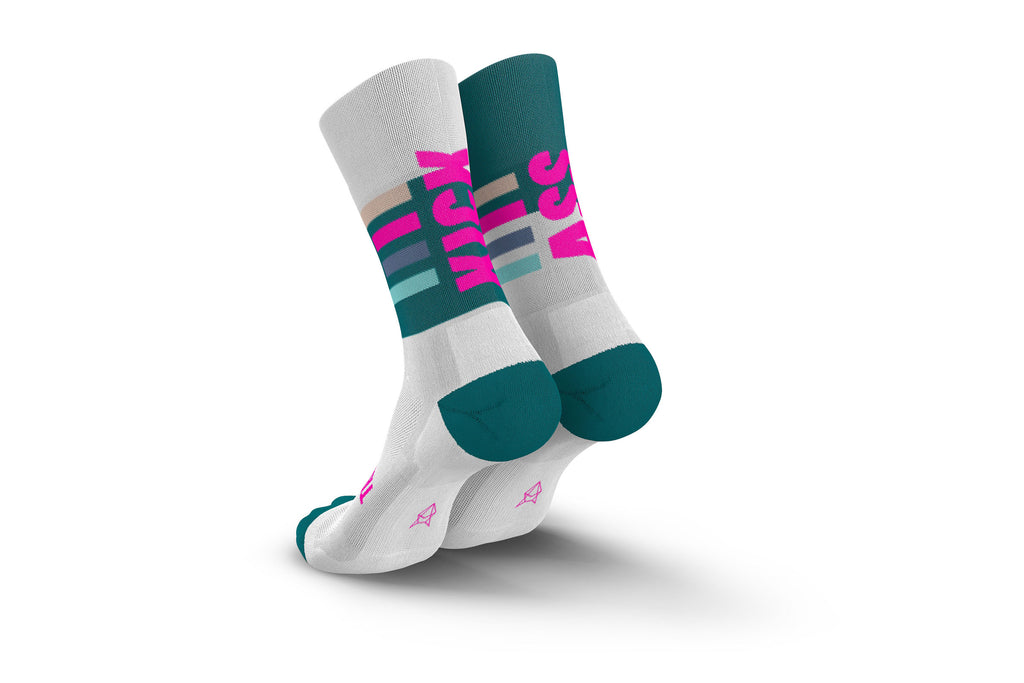 INCYLENCE ULTRALIGHT KICKASS V3 PETROL PINK Socks INCYLENCE