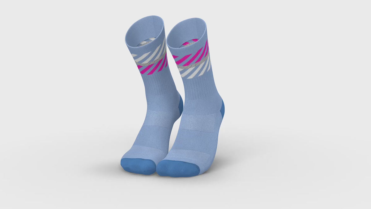 MERINO LIGHT LANES WATER PINK Merino Light INCYLENCE