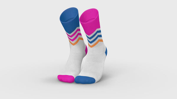 INCYLENCE RUNNING VOLTS BLUE PINK Running High-Cut INCYLENCE