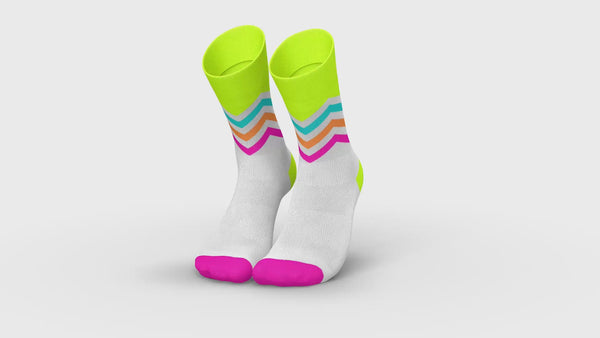 INCYLENCE RUNNING VOLTS CANARY PINK Running High-Cut INCYLENCE